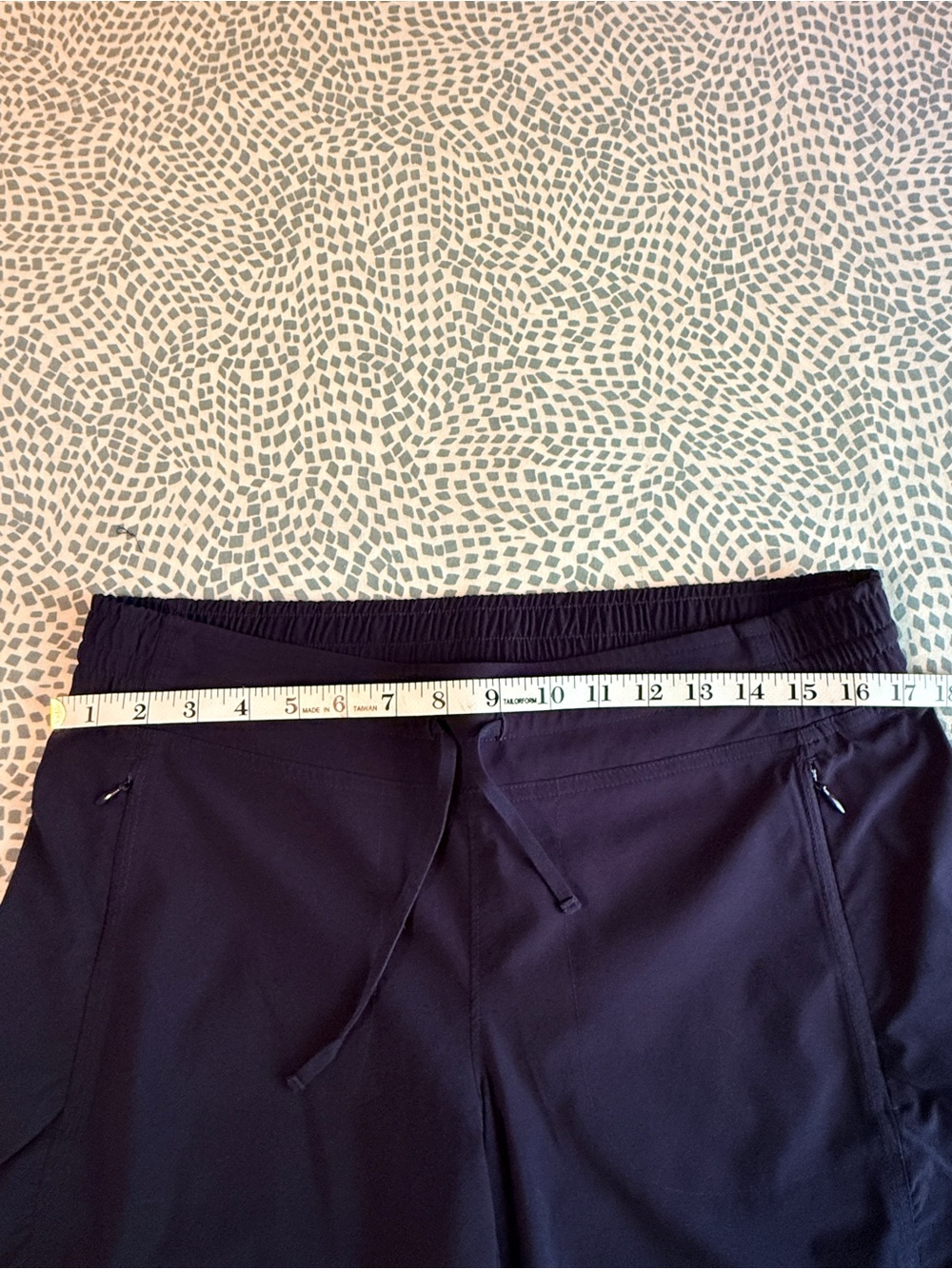 Athleta | Navy Wide-Leg Track Pants - Picture 6 of 10